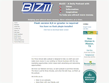 Tablet Screenshot of biziii.com